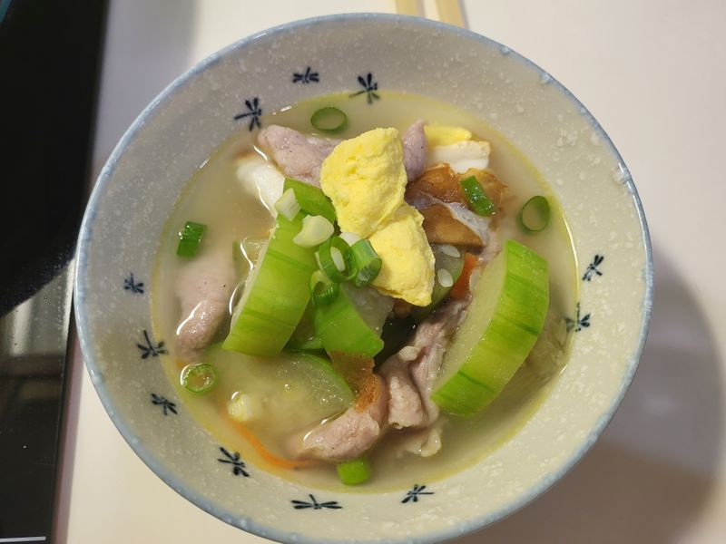 絲瓜三鮮湯