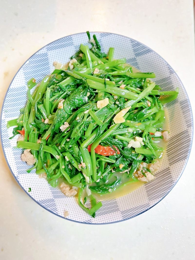 泰式蝦醬空心菜