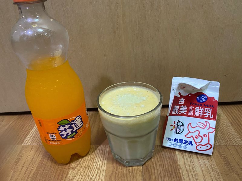 酪梨牛奶芬達