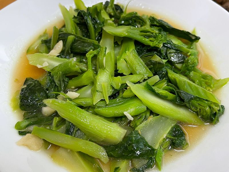 蠔油炒芥蘭花