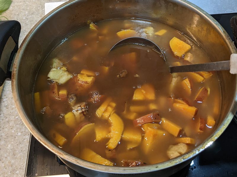 黑糖地瓜薑湯