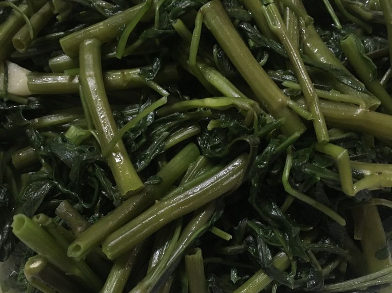 蒜炒空心菜