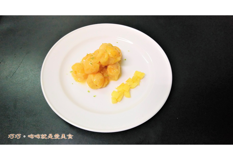 芒果牛奶冰品