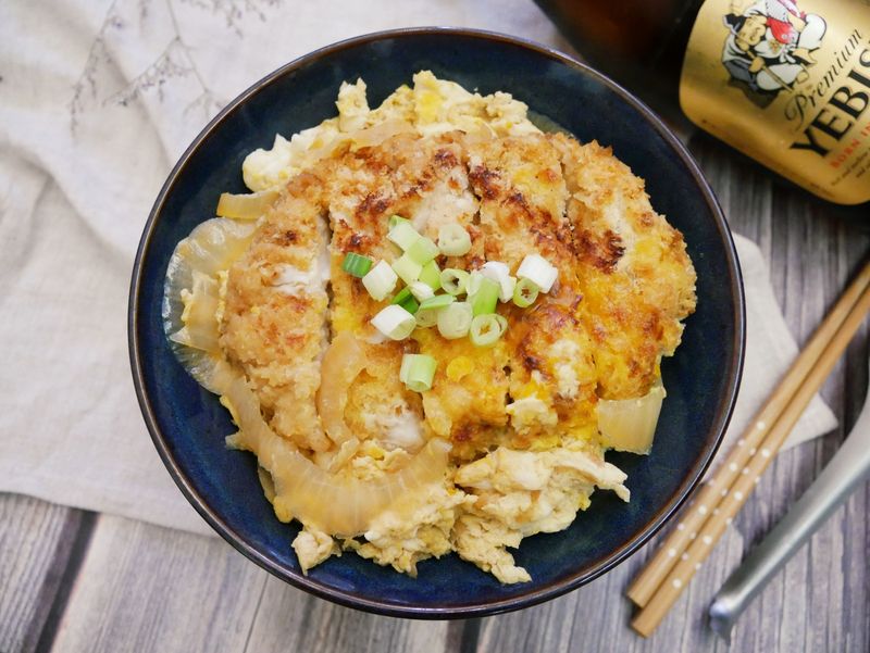 免油炸「日式豬排丼飯」零廚藝輕鬆做!!
