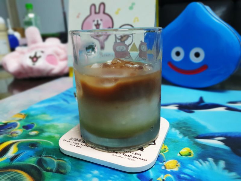 咖啡抹茶拿鐵