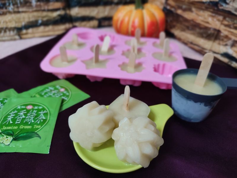 奶綠茶冰磚