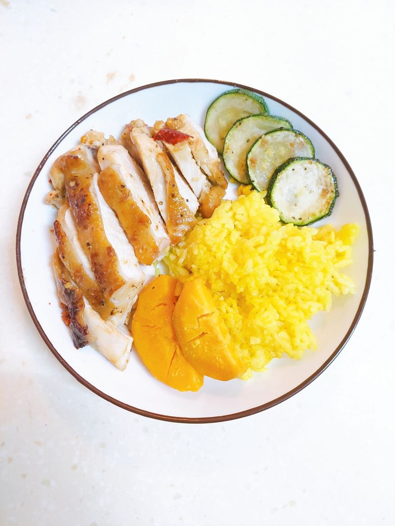 BBQ嫩雞胸便當
