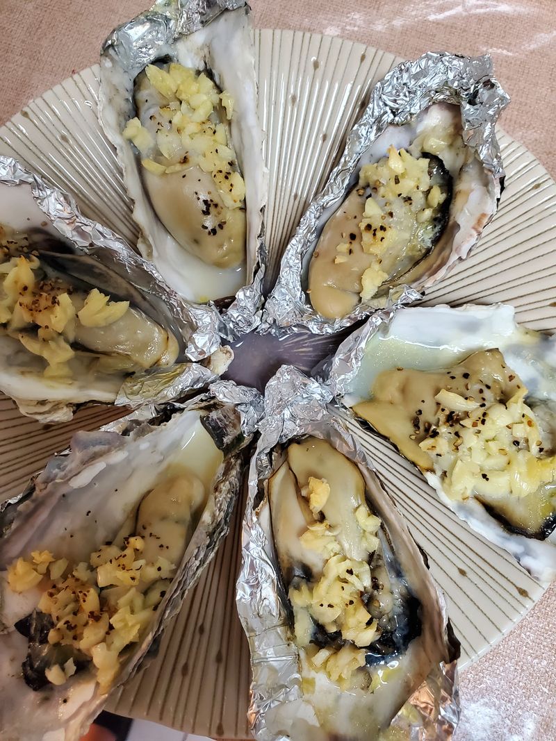 奶油蒜蓉生蠔