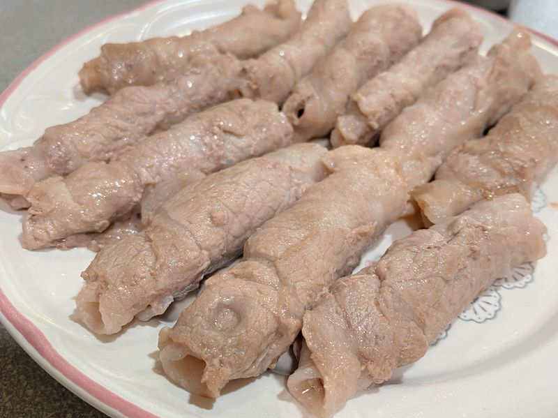 剝皮辣椒肉卷