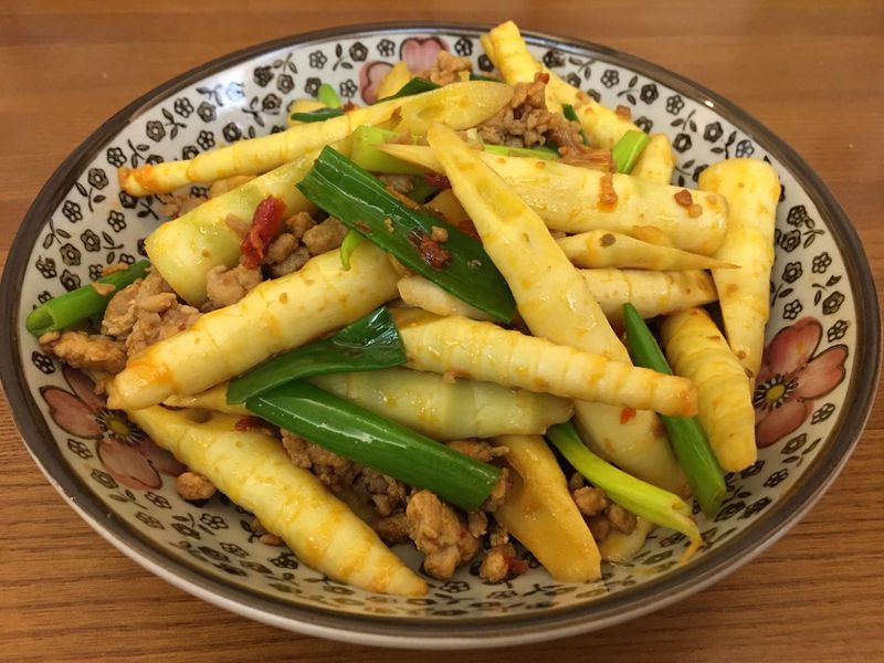 辣炒劍筍