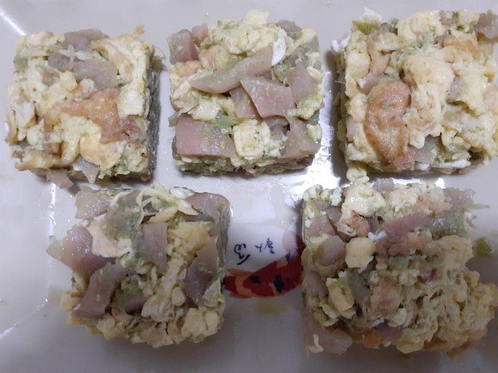 蔥泥菜脯蛋