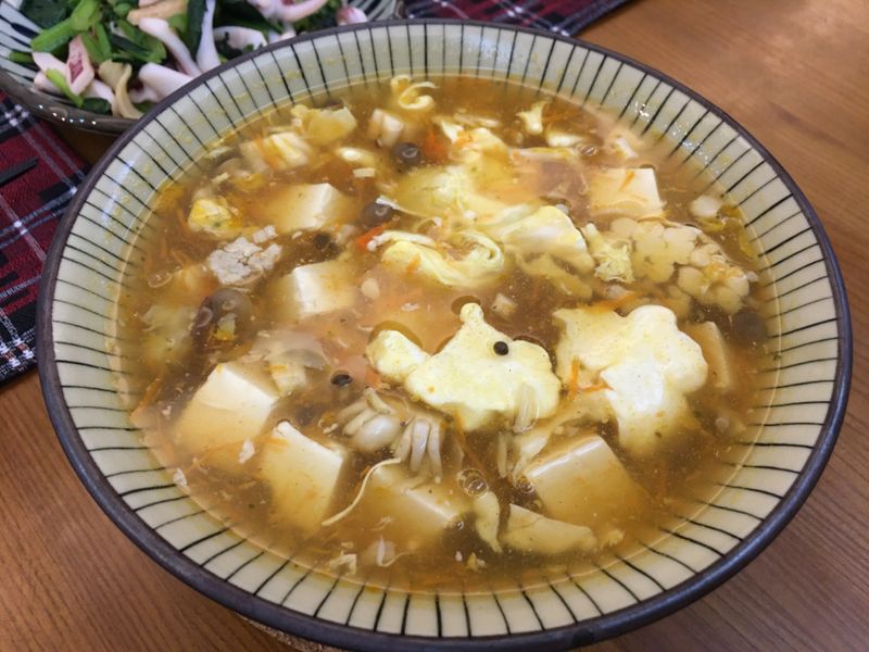 速成酸辣湯