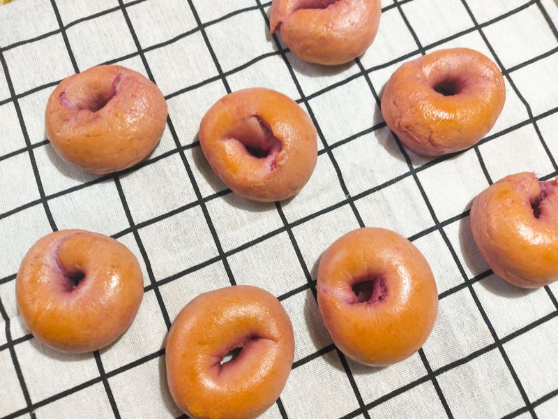 迷你紫地瓜貝果.Mini Bagel