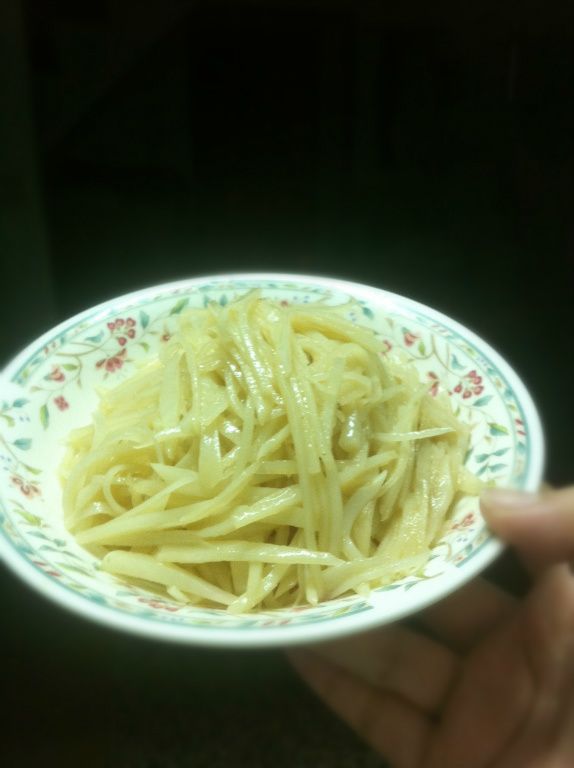 [炒炒看]檸香山葵土豆絲