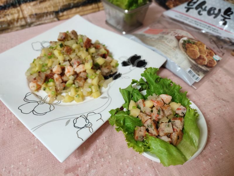 生菜煎餅蝦鬆