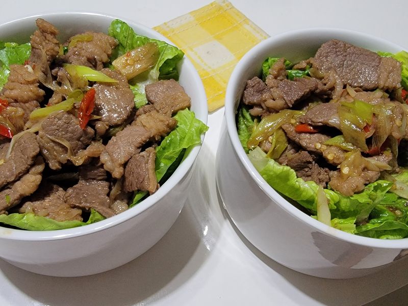 蔥燒牛肉沙拉