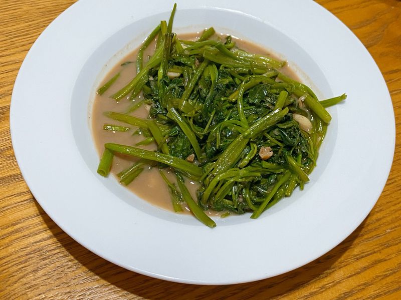 蝦醬空心菜