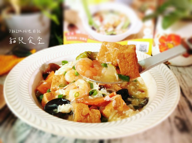 滿滿海味:海鮮豆腐羹(全家Fami煮煮)