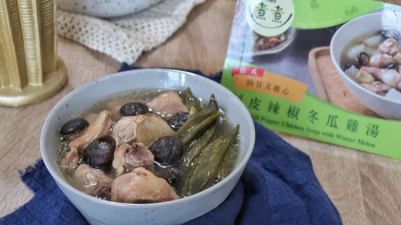 全家超商Fami煮煮|剝皮辣椒冬瓜雞湯