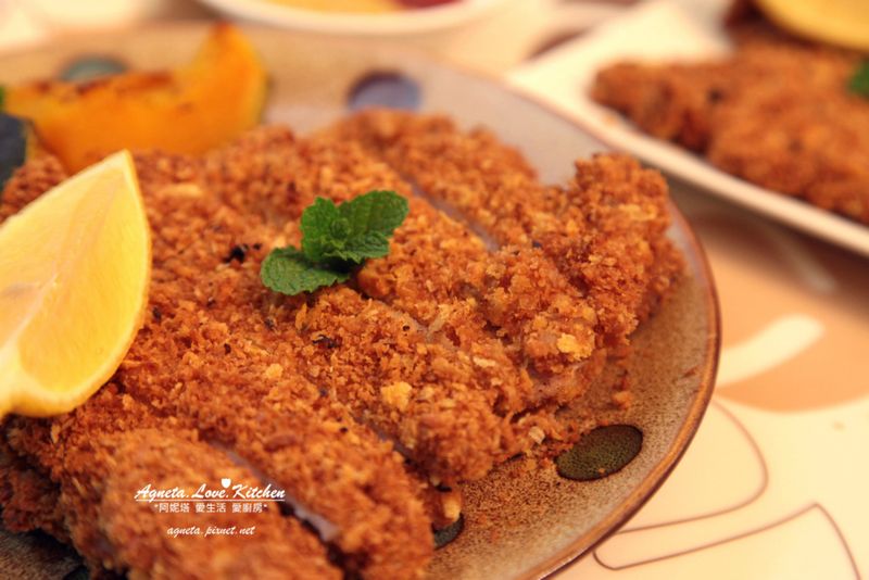 [阿妮塔♥yummy] 免炸!黃金豬排。