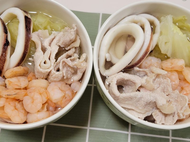 海陸青菜地瓜麵