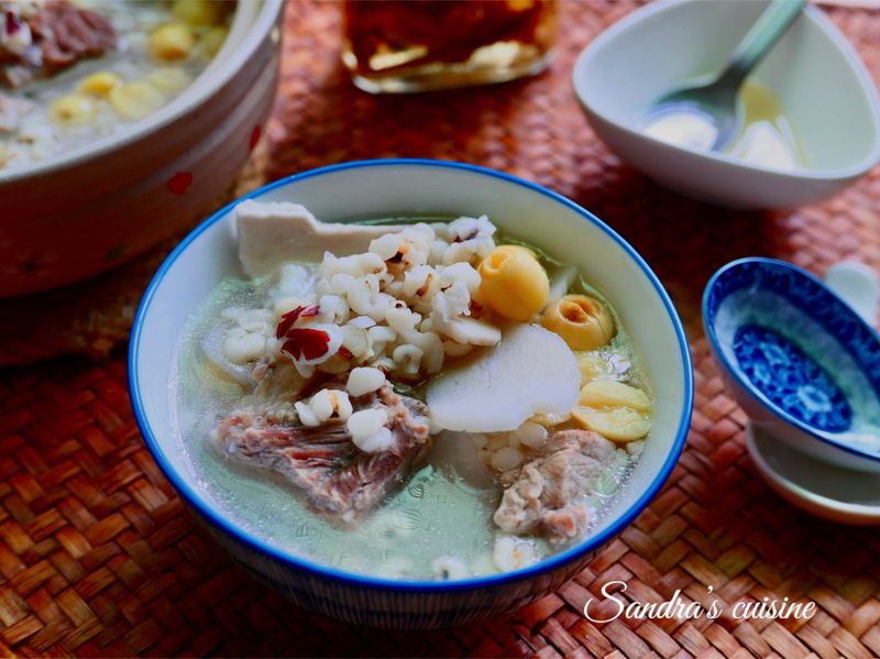 四神排骨湯(電鍋料理)