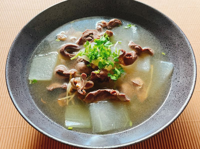 冬瓜豬心湯