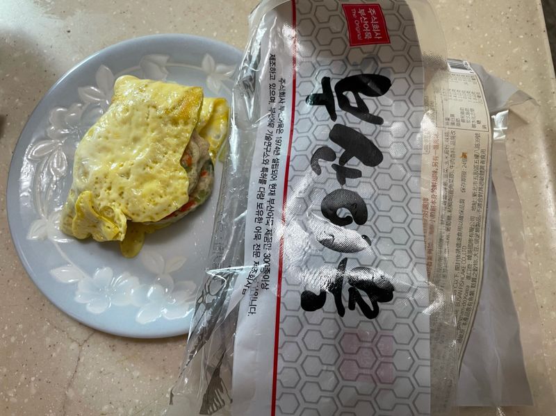 蛋包煎餅