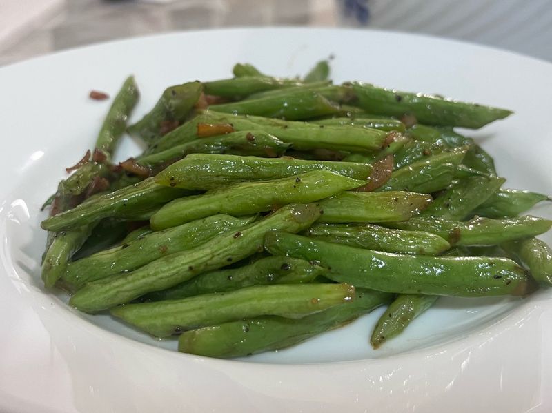 清炒四季豆