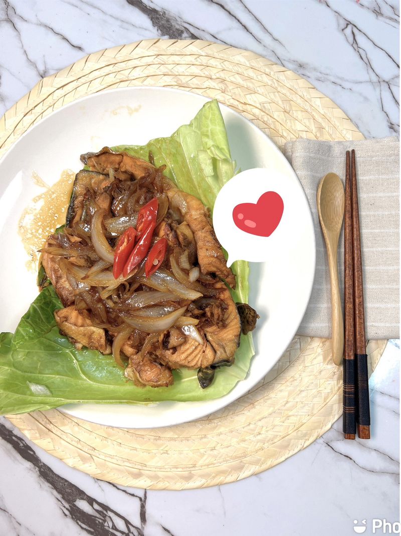 日式照燒鮭魚