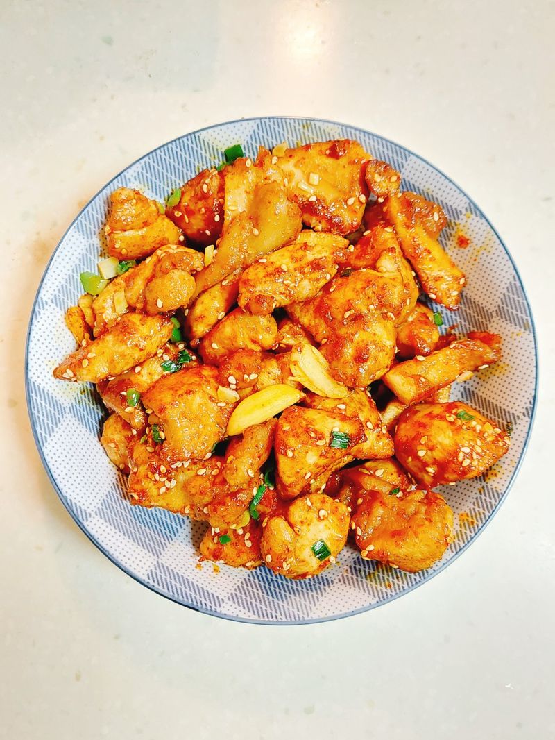 香辣孜然雞丁