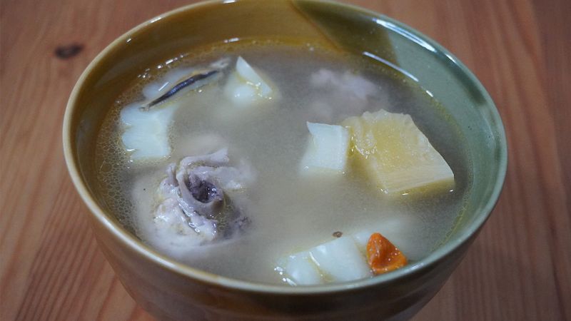 鳳梨苦瓜雞湯