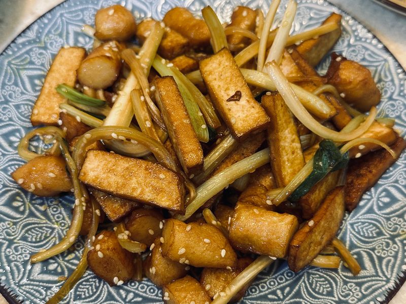 豆乾甜不辣