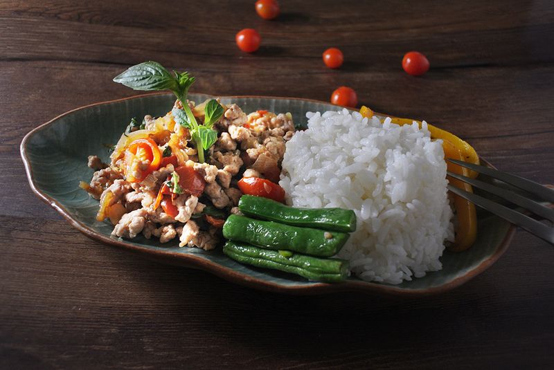 泰式打拋豬飯
