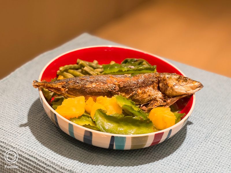 煮雜菜+魚