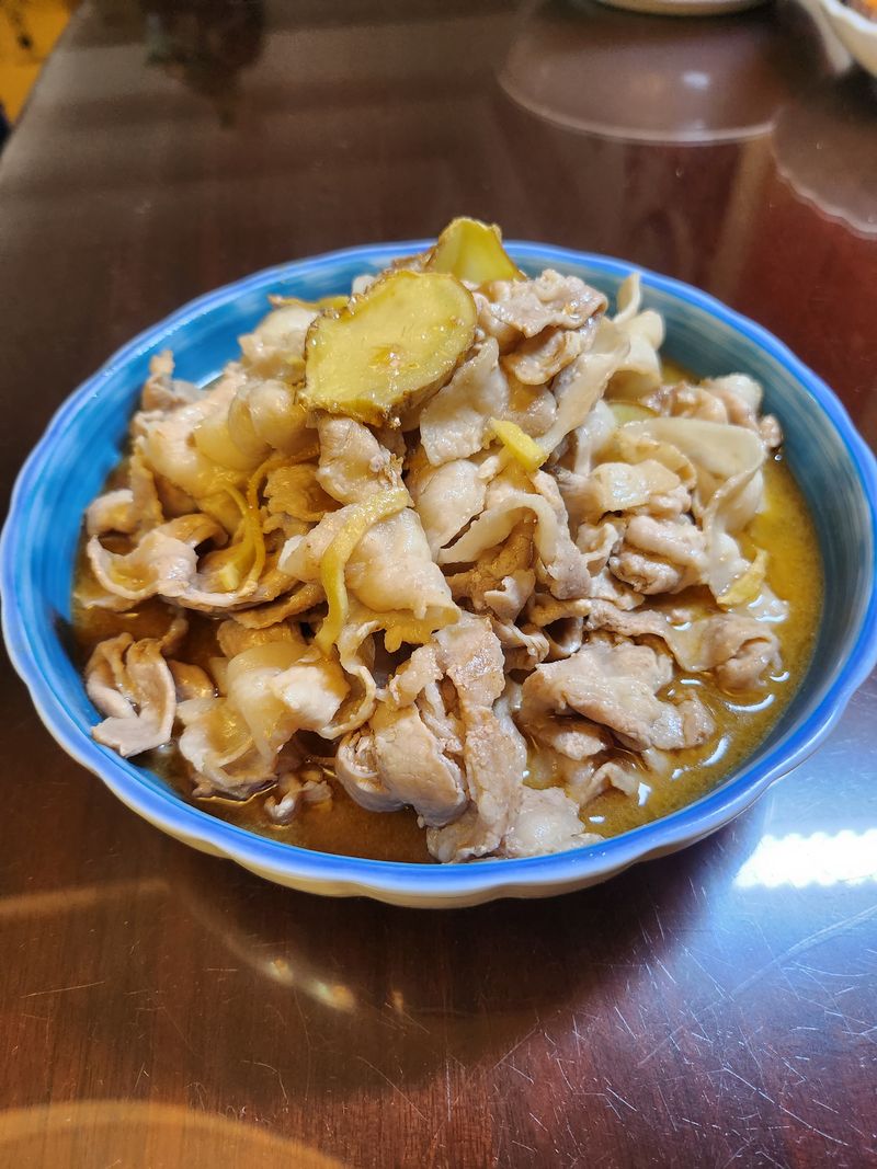 麻油肉片
