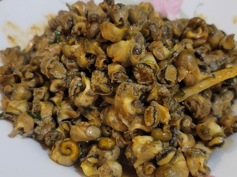沙茶炒蚵螺