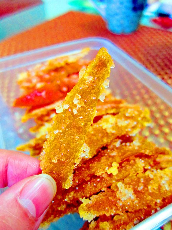 橘子皮蜜餞