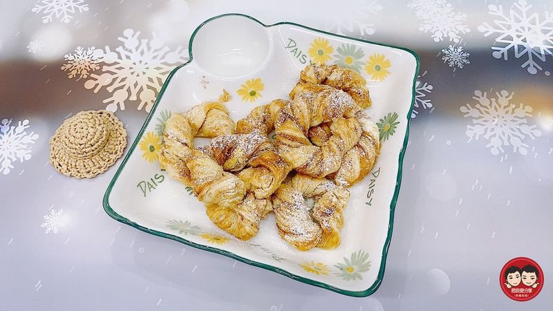 丹麥酥皮草莓甜甜圈~氣炸鍋食譜