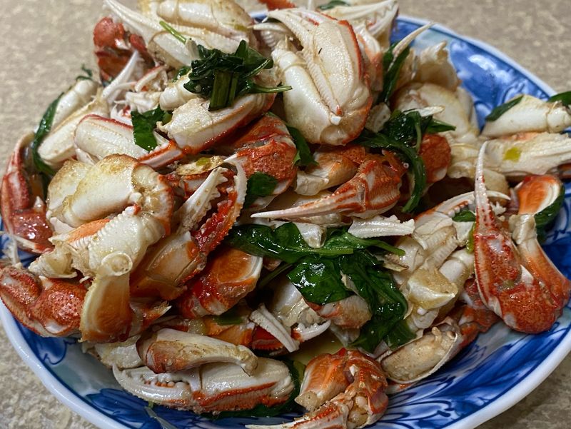 香炒蟹腳