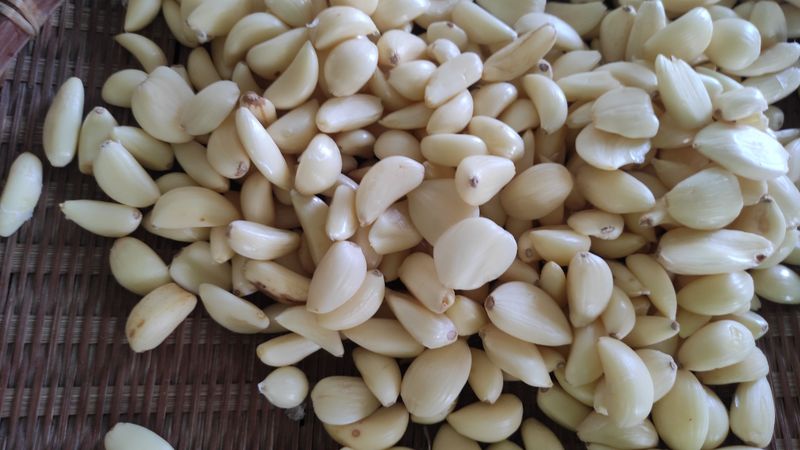 如何快速剝去蒜頭膜及保存蒜頭