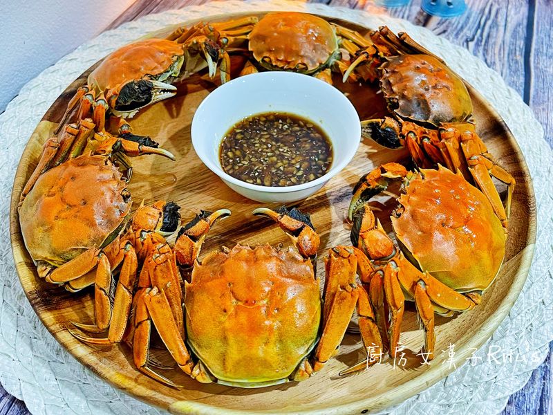 薑蒸大閘蟹