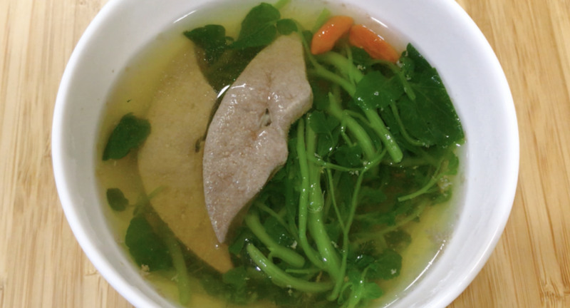 西洋菜豬潤枸杞湯