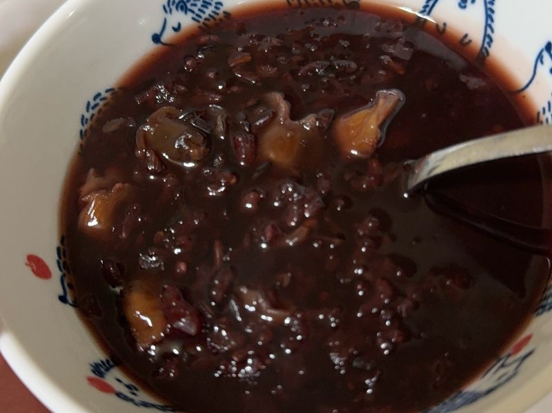 桂圓紫米粥