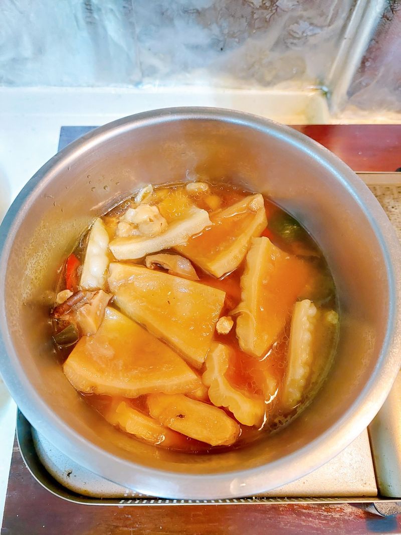蔭瓜燜苦瓜(五辛素)