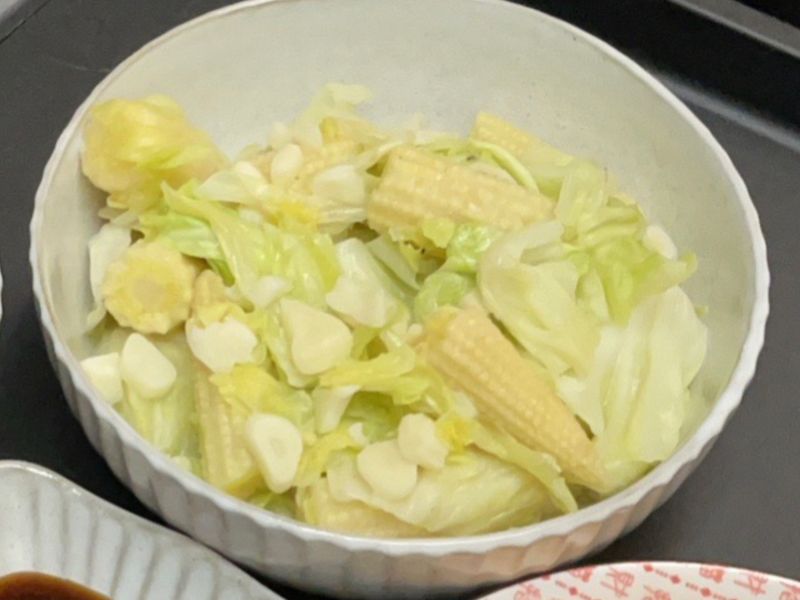 炒高麗菜要加米酒才讚