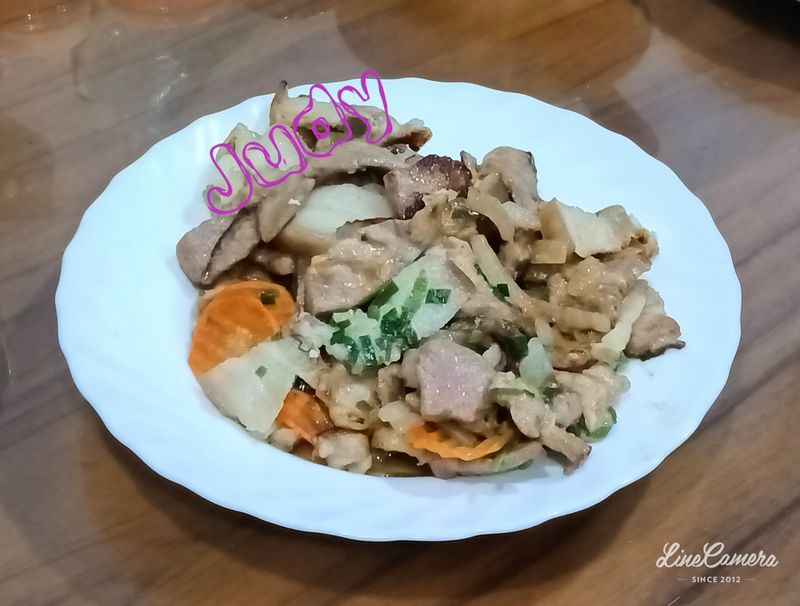 蔥炒肉片