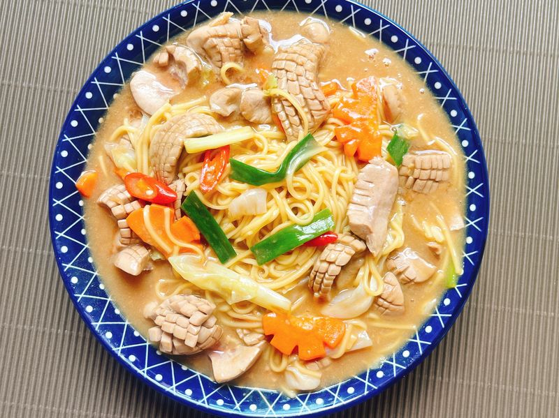 腰子燴麵