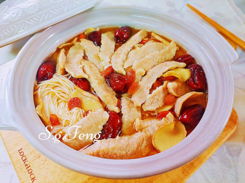 麻油松阪麵線