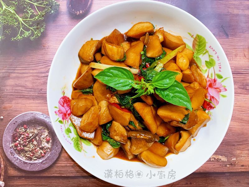三杯杏鮑菇